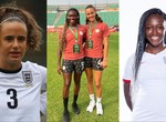 Rinsola Babajide and Ashleigh Plumptre: England stars reunite with Super Falcons of Nigeria