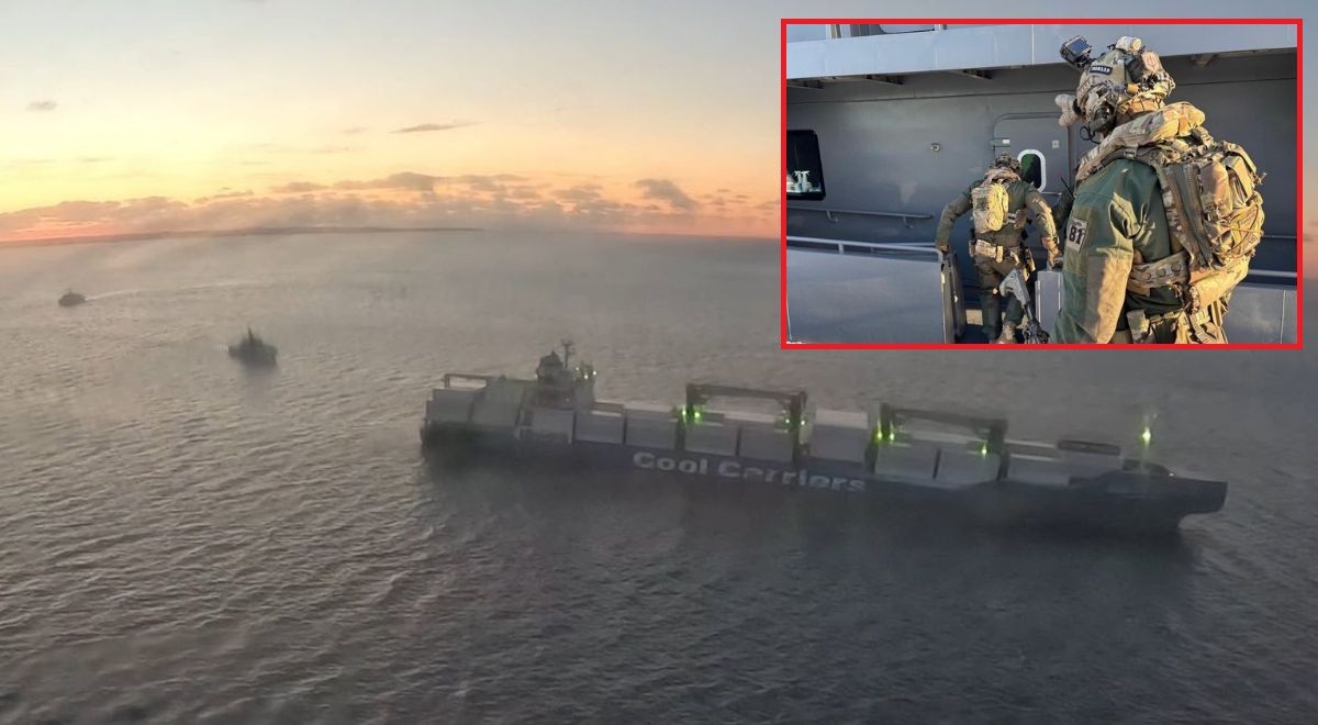 Estonia Rosja Morze Bałtyckie zatrzymanie okrętu