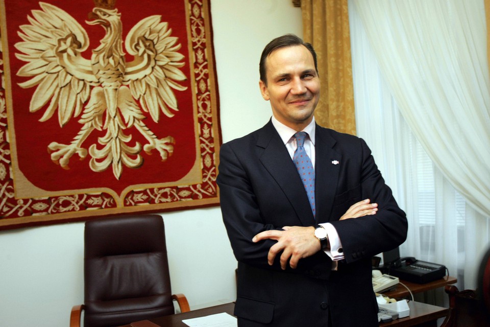 Radosław Sikorski, fot. Adam Kozak / Agencja Gazeta