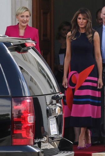 Agata Kornhauser-Duda; Melania Trump
