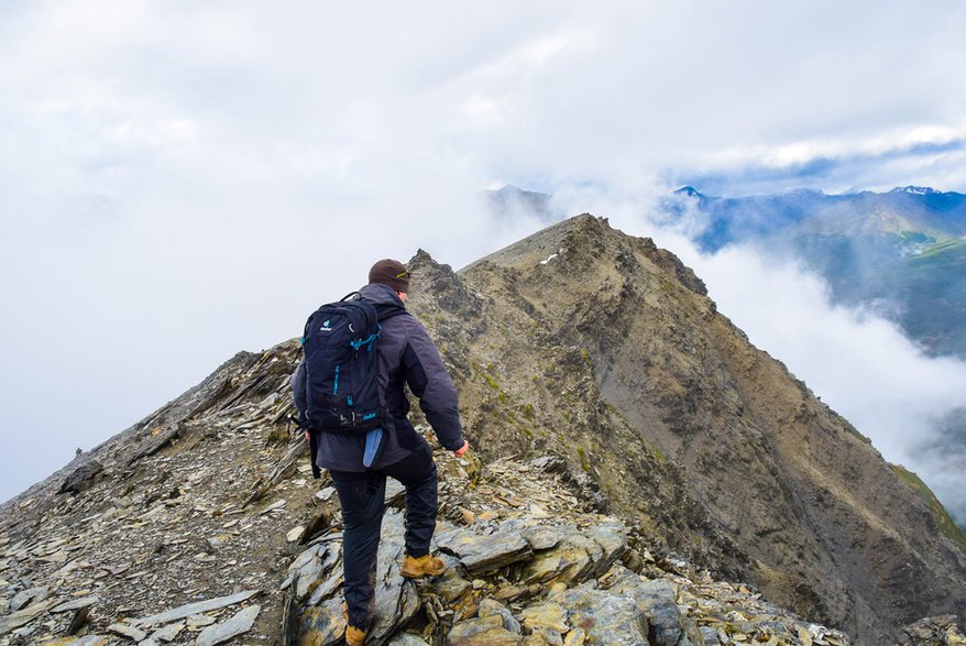 Wejście na szczyt Cerro Guanaco