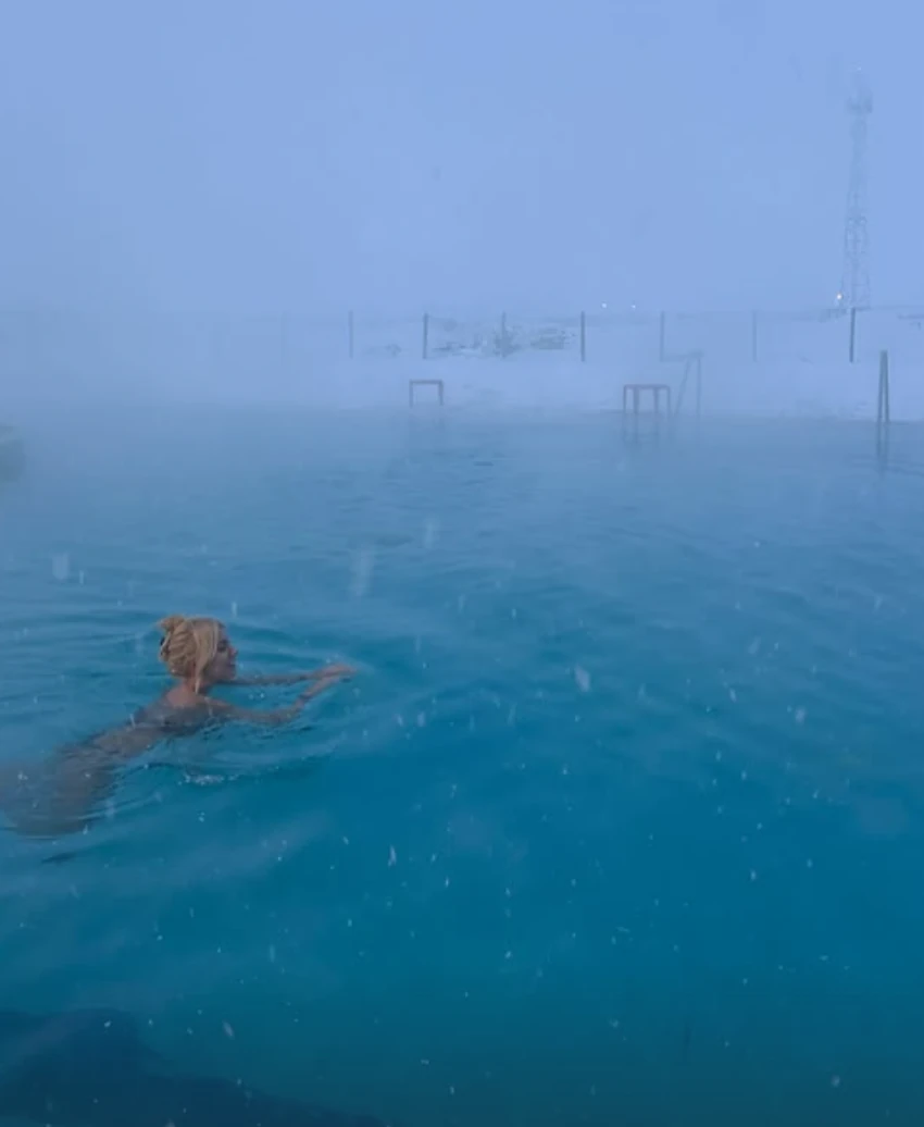 Bojana Ristivojević u bazenu