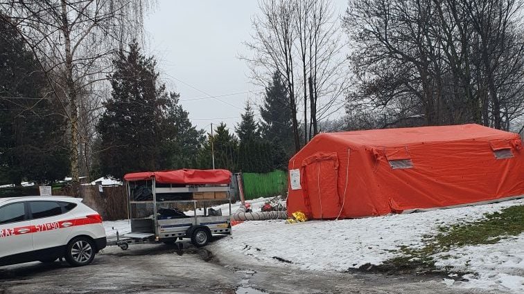 Pożar budynku w Rudzie Śląskiej Mieszkańcy zostali ewakuowani