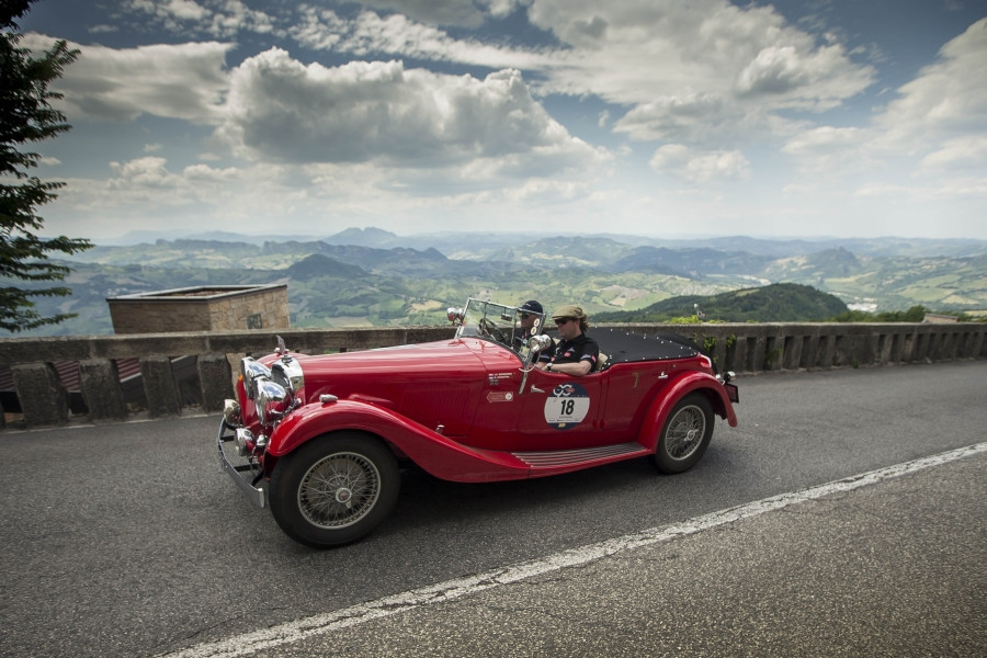 Legendarny rajd "Mille Miglia"