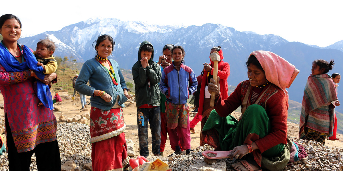 Dramat kobiet w nepalskich wioskach