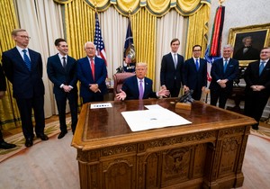 Donald Tramp posredovao je sklapanju sporazuma UAE-Izrael