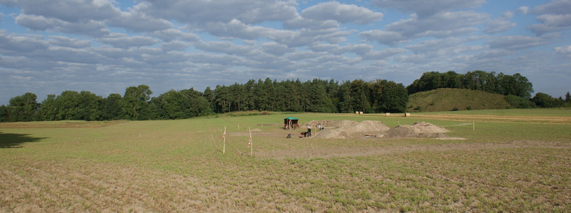 Wykopaliska w Kałdusie (woj. kujawsko-pomorskie)