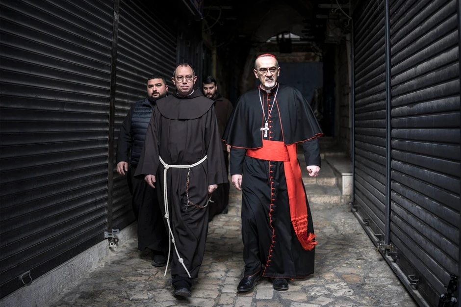 Pjerbatista Picibala, uskršnja misa u Jerusalimu 5. aprila