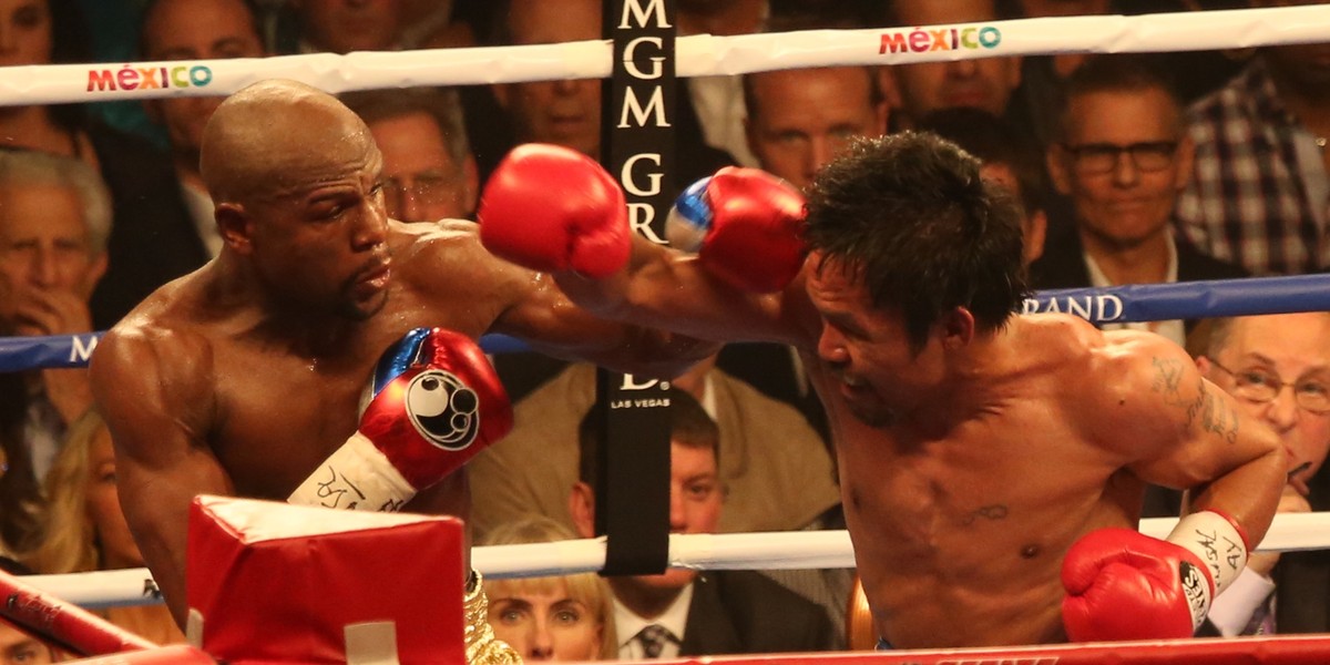 Floyd Mayweather Jr i Manny Pacquiao