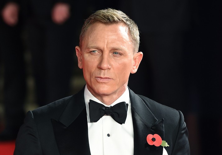 Daniel Craig na premierze 'Spectre' w Londynie