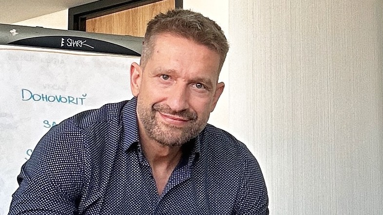 Bývalý slovenský moderátor Ján Dubnička.