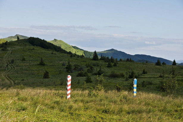 Polsko-ukraińska granica w Bieszczadach