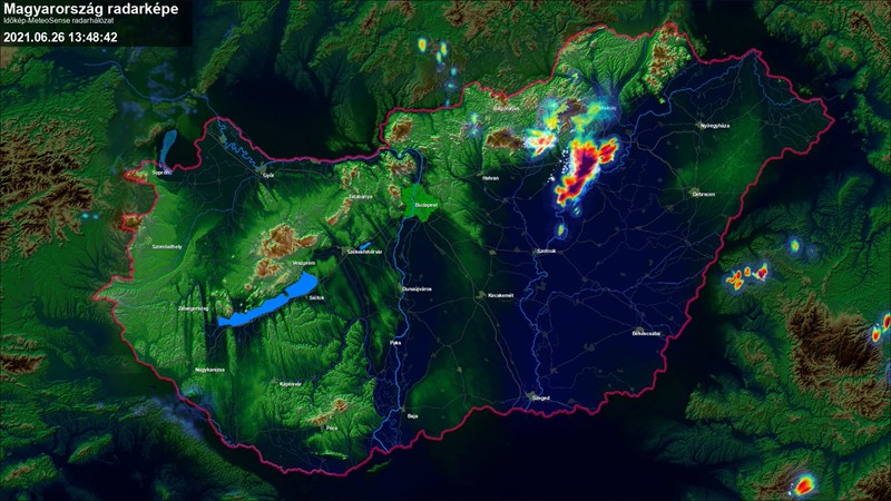 Radar 14:00-kor