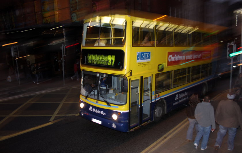 Autobus w Dublinie