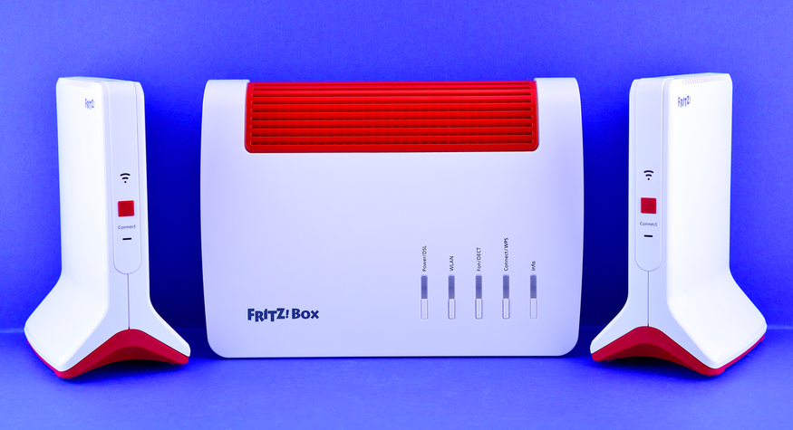 AVM FRITZ!REPEATER 1200 AX WLAN Repeater WiFi 6 Mesh Gigabit LAN