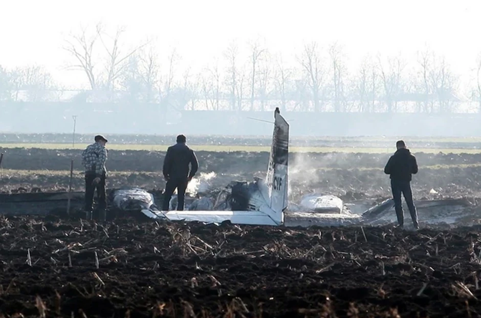 Jedrilica koja se srušila kod Ečke