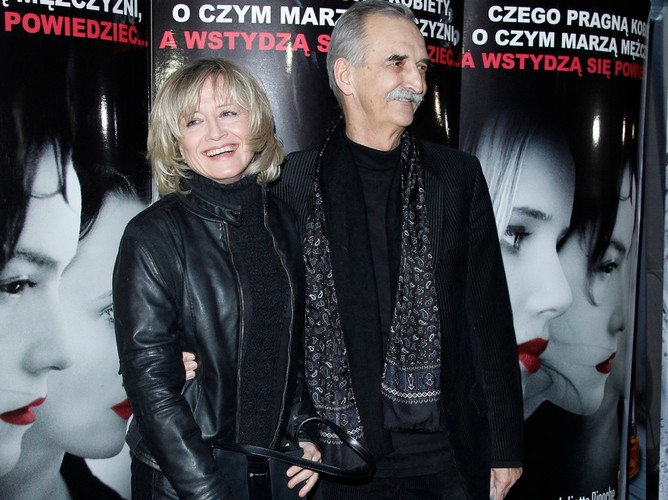 Marek Koterski i Małgorzata Bogdańska