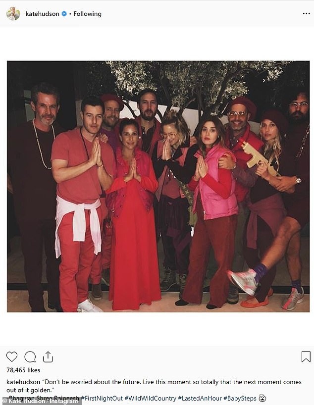  Kate Hudson szektákkal poénkopott 2018-ban