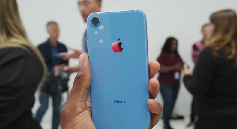 iphone xr blue