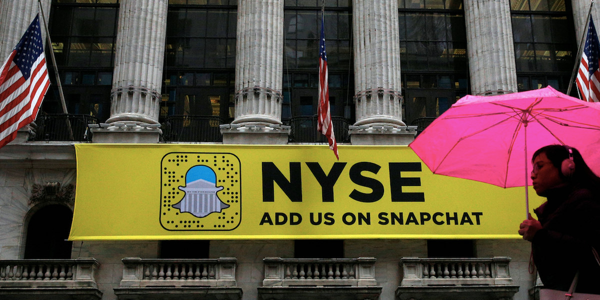 Snap makes its Wall Street debut — in Twitter's annual report