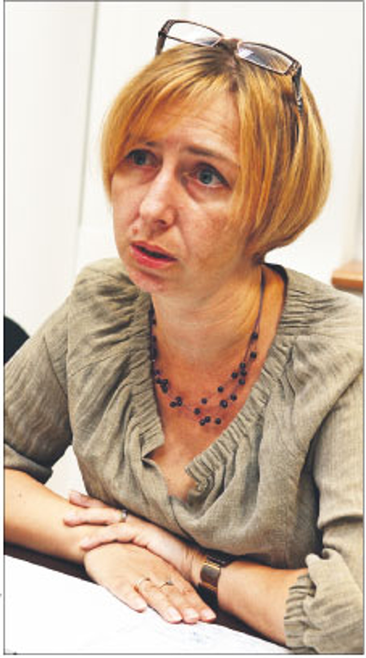 Agata Wiśniewska, dyrektor departamentu realizacji dochodów centrali ZUS, pracuje w ZUS od 1990 roku Fot. Wojciech Górski