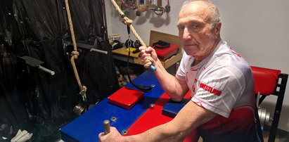 80-letni emeryt z Koszalina trzykrotnym mistrzem świata. Trenuje w garażu