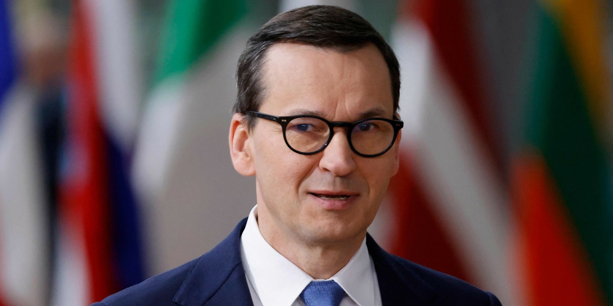 Premier Mateusz Morawiecki.