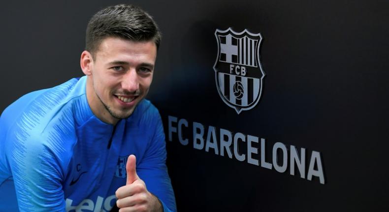 Lenglet signed for Barcelona from Sevilla last year