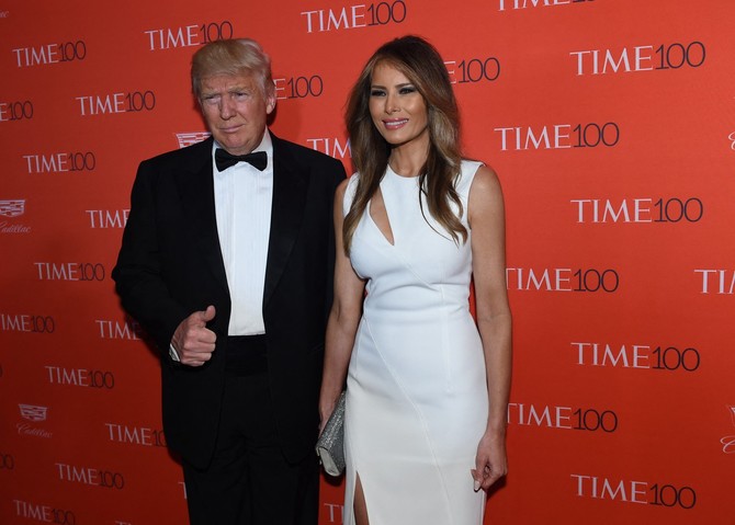 Melanija i Donald Tramp