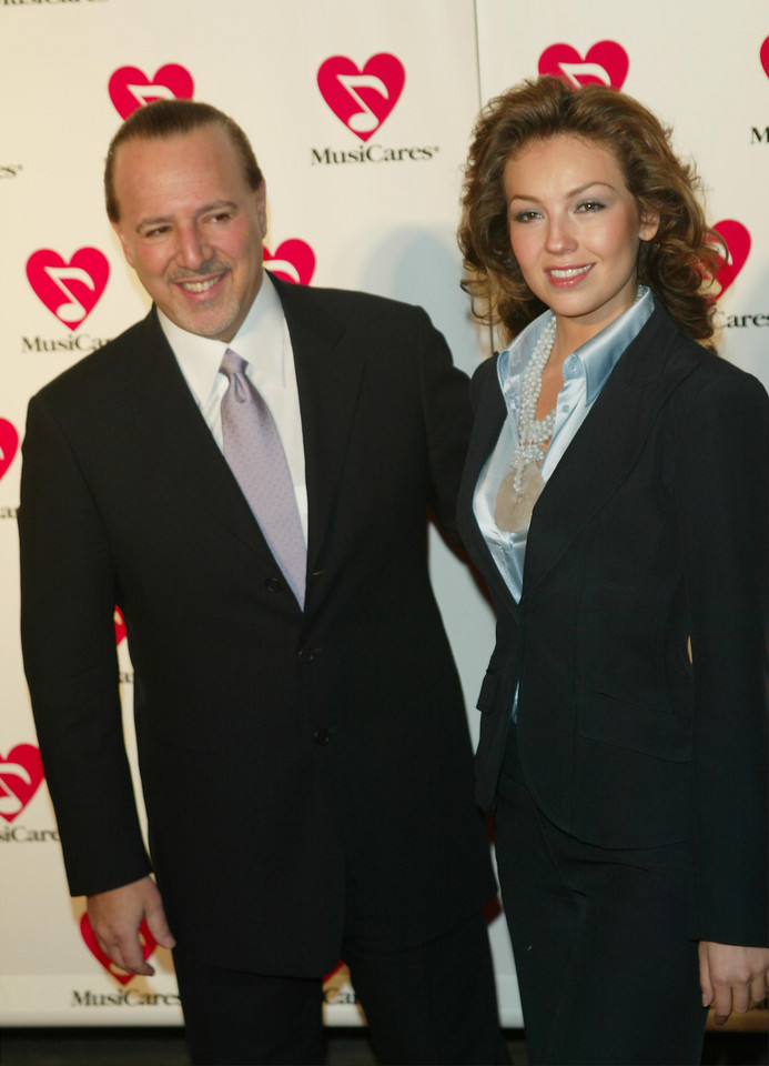 Thalia i Tommy Mottola - historia związku