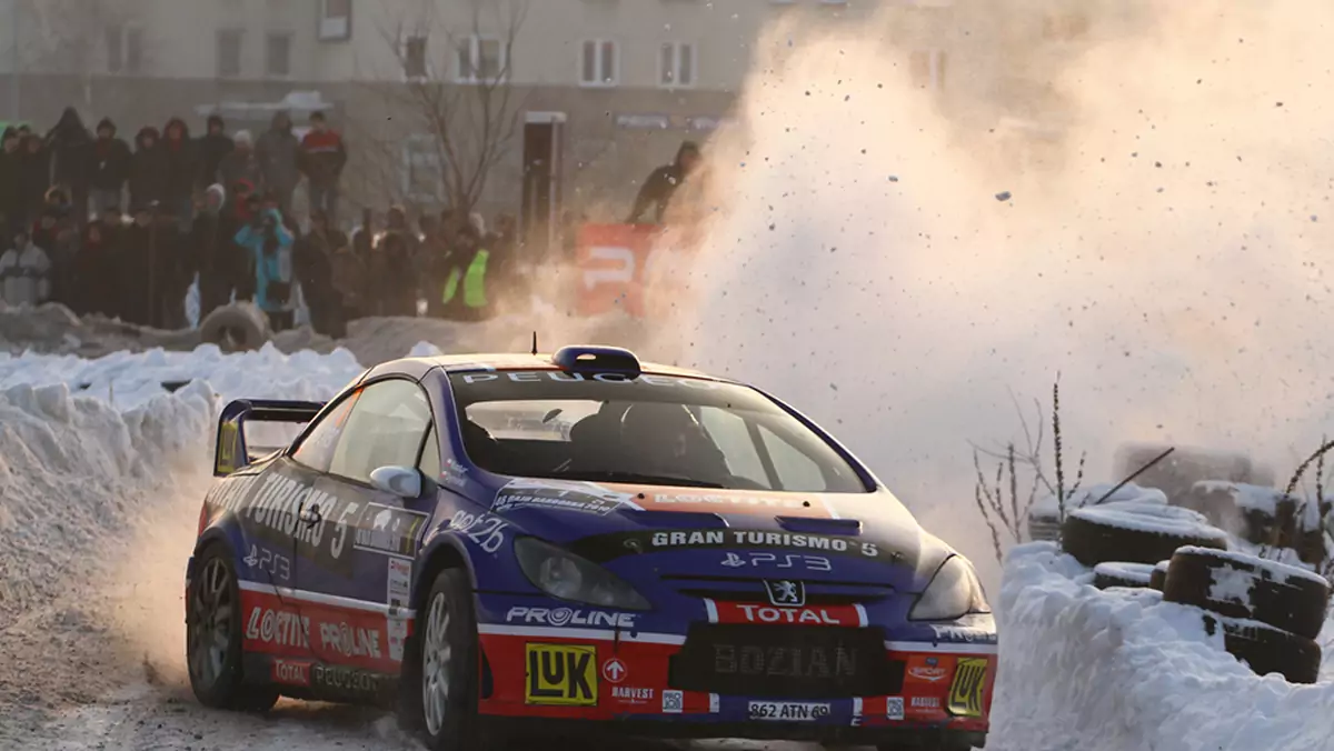 Tomasz Kuchar w barwach Peugeot na Barbórce