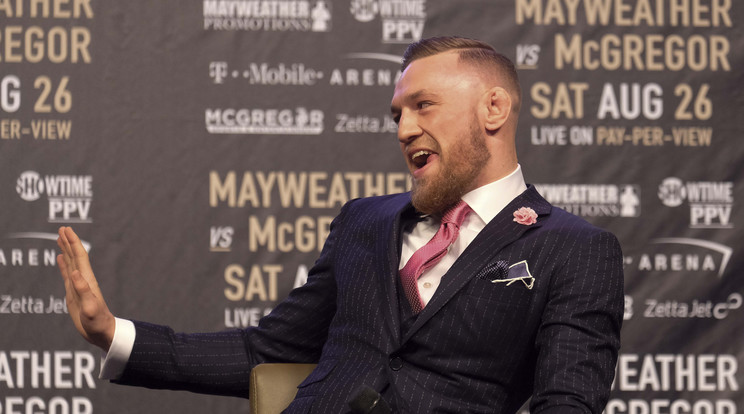 Könnyen lehet, hogy honfitársa ellen tér vissza Conor McGregor /Fotó: Northfoto