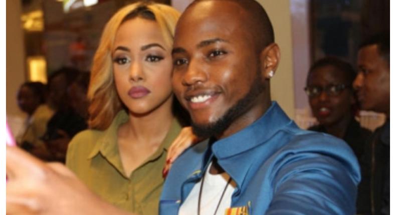 Tanasha Donna with Actor Nick Mutuma