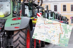 Marsz na Warszawę. Protest rolników sparaliżuje stolicę. Gdzie będą utrudnienia? [MAPA]