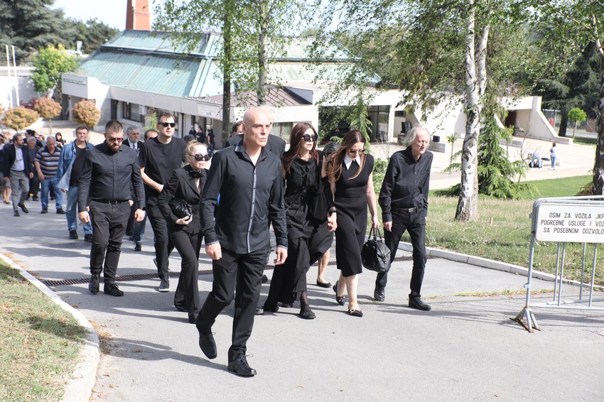 Sahrana Slađane Milošević