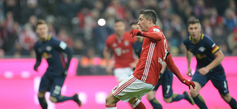 Liga niemiecka: Lewandowski trafił do siatki. Bayern pokonał RB Lipsk