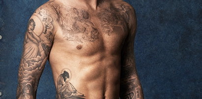 Beckham jak malowany. Zobacz jego tatuaże