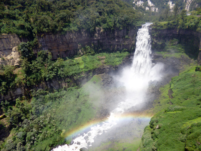 Hotel del Salto i wodospady Tequendama