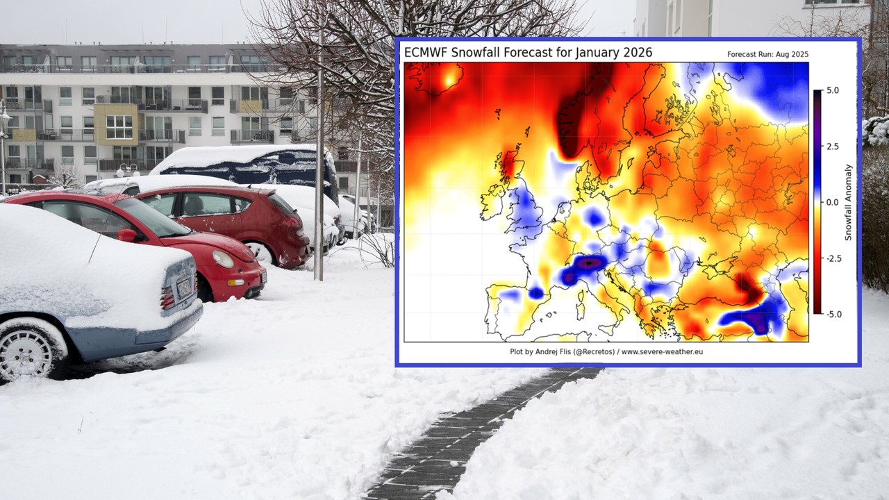 To nie będzie klasyczna zima w pogodzie. Mamy pierwszą prognozę opadów śniegu [MAPY]