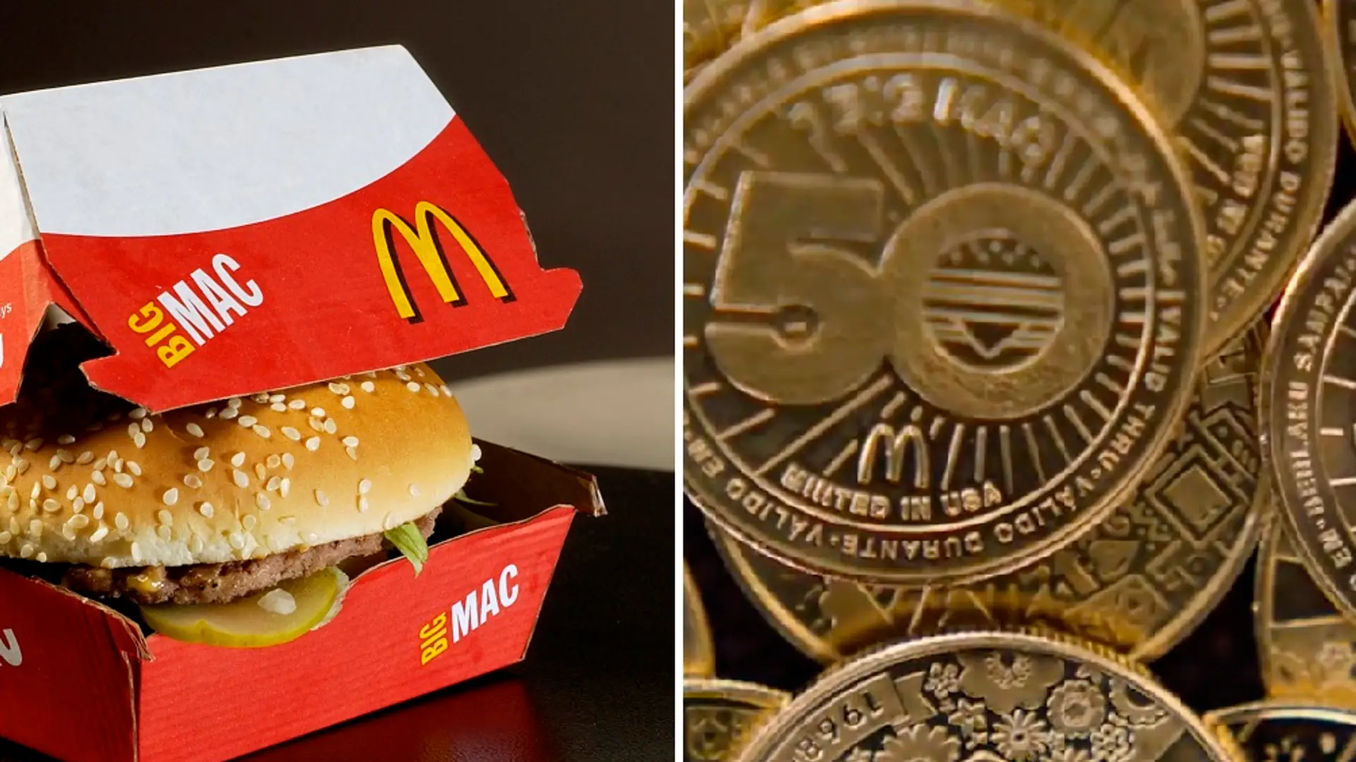 1 MacCoin = 1 Big Mac. McDonald's wprowadza "globalną walutę" w 50 krajach