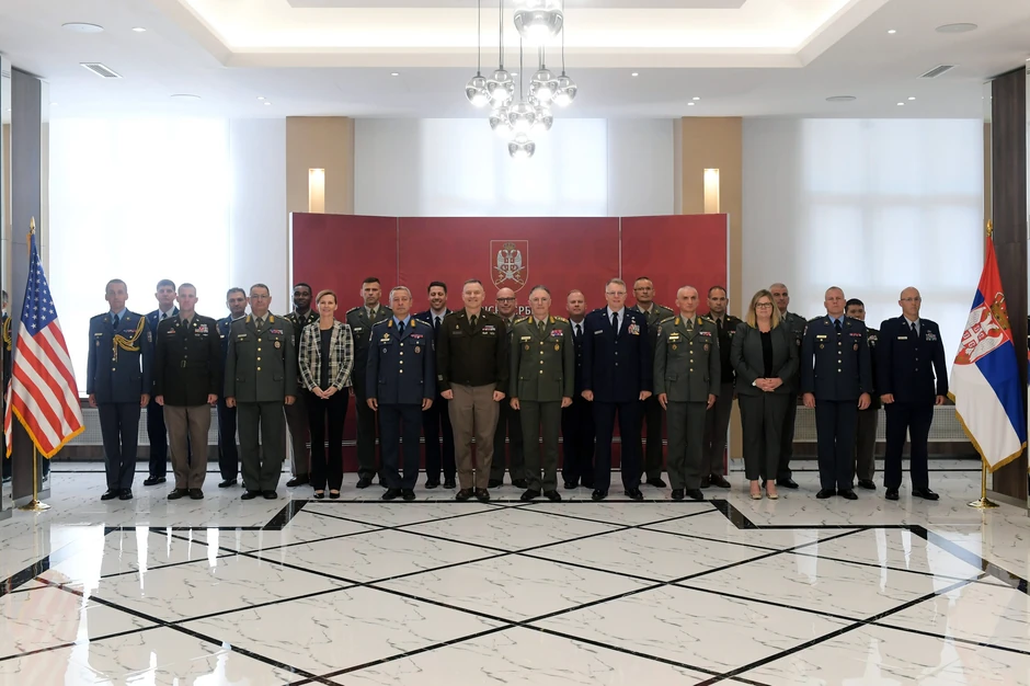 Metju Vudraf u poseti Srbiji