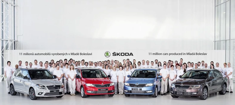 11 mln Skoda z Mlada Boleslav