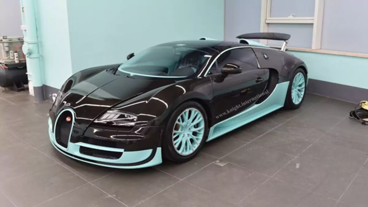 Bugatti Veyron Tiffany Edition z zerowym przebiegiem
