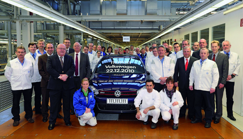 Volkswagen wyprodukował 111 111 111 samochód
