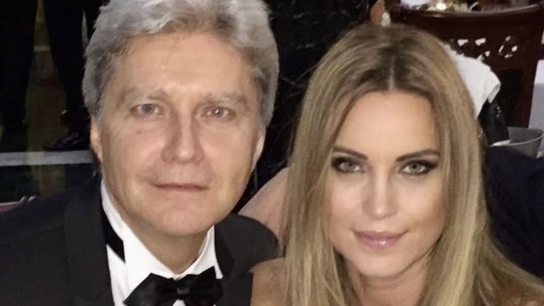 Herec Štefan Skrúcaný a moderátorka Erika Judínyová.