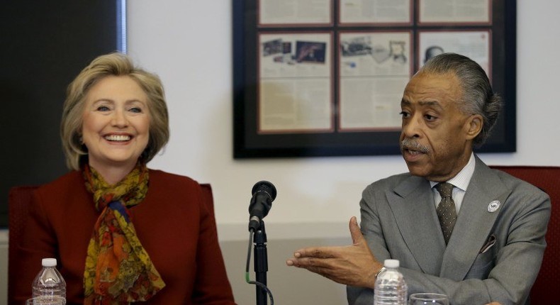 Hillary Clinton, in push for black support, promises to tackle racial disparities