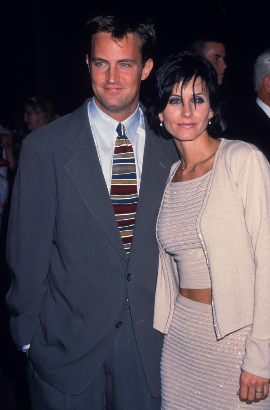 Matthew Perry és Courtney Cox 1997-ben / Fotó: Northfoto