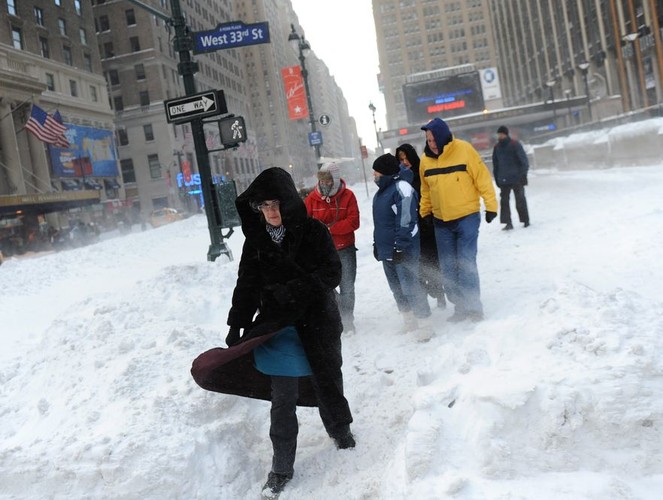 Nowy Jork pod śniegiem