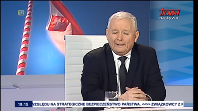 Jarosław Kaczyński w TV Trwam