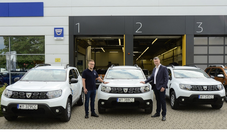 Dacia Duster dla urzędników Państwowego Gospodarstwa Wodnego - Wody Polskie